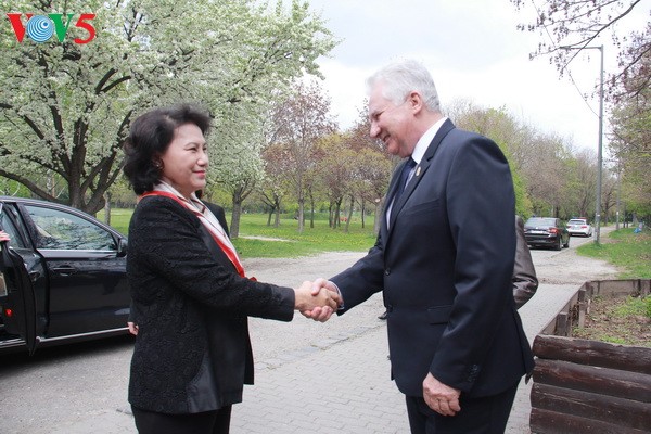 National Assembly Chairwoman visits Hungary - ảnh 3